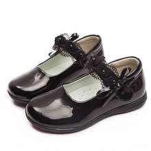 2020New Girls Shoes For Kids Children School black pu Leather Shoes For Student Girls Black Dress Shoes 4 5 6 7 8 9 10 11 12-16T 2024 - buy cheap