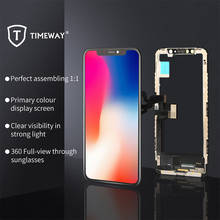 Aaa + + + para iphone x oled xs max xr com 3d toque digitador assembléia nenhum pixel morto lcd tela de substituição display para iphonex lcd 2024 - compre barato