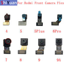 Гибкий кабель для фронтальной камеры Xiaomi Redmi 4 5 5Plus 6Pro 7 8 9 9A 8A, небольшой модуль камеры, запасные части для ремонта 2024 - купить недорого