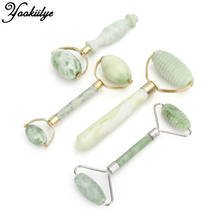 7 Type New Double-headed Jade Roller Massage Facial Massager Face Roller Relax Slimming Tool Face Lifting Anti Wrinkle Skin Care 2024 - buy cheap