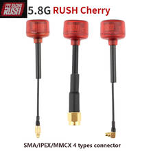 Updated Red FPV MINI Antenna  Rush FPV Antenna 5.8G SMA MMCX IPEX RHCP Male Racing Adapter for FPV Racing Drone Quadcopter 2024 - compre barato