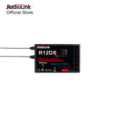 Radioenlace 2,4 GHz R12DS RC Radio recibidor compatible con SBUS/PWM DSSS y FHSS AT9/AT9S/AT10/AT10II 2023 - compra barato