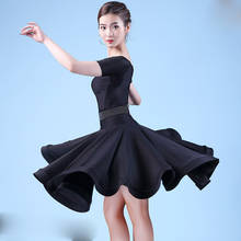 2020 Latin Dance Competition Dresses Black Sexy Latin Dress Performance Clothes Tango Dress Women Latin Dance Costumes SL2621 2024 - buy cheap