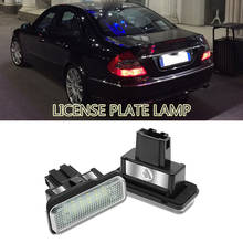 For Mercedes Benz W203 W211 W219 R171 2PCS White License Plate LED Light Lamps OEM: A2038200256, A2118200756 2024 - buy cheap