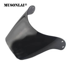 Parabrisas delantero para motocicleta, pantalla de viento negra, Deflector de viento para moto de cross, para Suzuki DR200 DR 200 DR200SE DR200S 2024 - compra barato