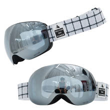 Лыжные очки OTG с антизапотевающим покрытием UV400 для мужчин и женщин, зимние спортивные очки для катания на сноуборде и лыжах, 2020 2024 - купить недорого