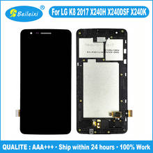 For LG K8 2017 X240 X240DSF X240K X240I LCD Display Touch Screen Digitizer Assembly For K8 2017 Dual LCD 2024 - buy cheap