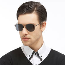 Nova condução espelho óculos de sol óculos de sol cor óculos de prescrição óculos de sol personalizado de alta qualidade masculino 2024 - compre barato