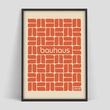 Posters and Prints Bauhaus 1919  Exhibition Herbert Bayer Walter Gropius Baus Wall Art Picture Canvas Painting for Room Home Dec 2024 - buy cheap