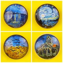 Art Starry sky Painting Badge For Clothes Van Gogh Brooch Pins On Jacket Brooch Pin Collar Badge Kids Gift Lapel Badge 2024 - buy cheap