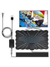 HDTV Antenna Indoor 2000 Miles Range Antenna Amplifier Support DVB-T2 Provide ABC CBS NBC PBC And Fox Etc 4K Channels For Free 2024 - buy cheap