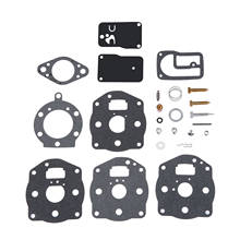 Kit de reparo e reconstrução do carburador carb, para equipamentos de jardim gb e stratton 394502, 491539, 694056, 402447, 402451, 402707 2024 - compre barato