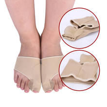 Soft Bunion Protector Toe Straightener Silicone Toe Separator Corrector Thumb Feet Care Adjuster hallux valgus 2024 - buy cheap