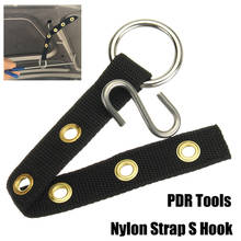 New 1Set Practical Useful New Car PDR Tools Nylon Strap S Hook Paintless Vehicle Dent Repair Hail Removal Kit 2024 - buy cheap