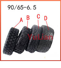 Neumático súper de 11 pulgadas para patinete eléctrico, neumático sin cámara, DIY, 90/65-6,5 2024 - compra barato