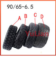 Super 11 inch Pneumatic Tire for Electric Scooter FOR DIY Cross-country TIRE 90/65-6.5 TUBELESS TIRE 2024 - buy cheap