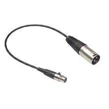 Adaptador de Audio Mini XLR macho a XLR hembra, convertidor para cine de bolsillo, 4k, 6K, Cable de Audio para cámara, 0,3 M, disponible 2024 - compra barato