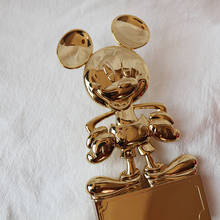 Экшн-фигурки Disney Микки Маус, 17 см, Золотая экшн-фигурка Микки Мауса, модель игрушки, коллекционные игрушки, подарок для детей 2024 - купить недорого