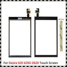 Reemplazo de alta calidad 5,0 "para HTC Desire 620 620G D620 Sensor de Digitalizador de pantalla táctil Panel de lente de cristal exterior 2024 - compra barato