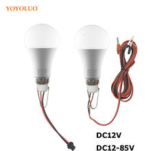 Светодиодный лампы светильник s DC 12V 24V smd 2835 Чип лампада luz E27 лампа 3 Вт, 6 Вт, 9 Вт, 12 Вт, 15 Вт, 18 Вт, пятно лампы светодиодный светильник лампы для напольный светильник Инж 2024 - купить недорого