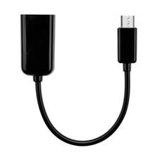 Микро-USB OTG адаптер кабель Тип C USB адаптер штекер на USB 2,0 гнездо адаптер USB OTG кабель конвертер кабель для передачи данных для телефона 2024 - купить недорого