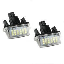 2pcs/set License Plate Light Lamp Housing Parking Light Car Modification Part For Toyota Camry YARIS For VIOS Avensis 2024 - buy cheap