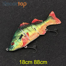 Recertop-Señuelos de Pesca grandes swimbait 2021, anzuelos de alta calidad para lubina, Lucio, zumbido, 18cm, 88g 2024 - compra barato