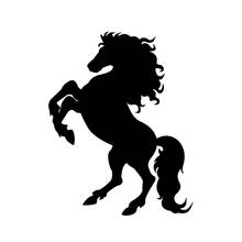 Mighty Jumping Horse Bumper Car Body Decal Funny Vinyl Reflective Car Sticker auto sticker decals  Motorcycle Decals Car Styling 2024 - buy cheap