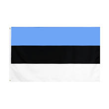 3x5ft Stock Blue Black White Estonian Estonia Flag 2024 - buy cheap