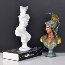 Resin Sculpture Statue of Goddess Athena Retro Roman Goddess Crown Handmade Color Modern Home Decoration Accessories Figures 2024 - buy cheap