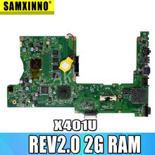 X401U Motherboard X401U-M3 REV2.0 2G RAM For Asus X401U X501U Laptop motherboard X401U Mainboard X401U Motherboard test 100% OK 2024 - buy cheap