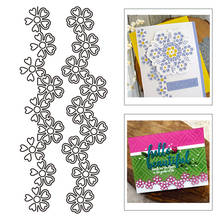 2021 New Flower Pattern Metal Cutting Dies For Mould Cut Paper Craft Making Banners Lace Greeting Card DIY Scrapbooking No Stamp 2024 - buy cheap