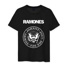 Camiseta masculina algodão ramons 2024 - compre barato