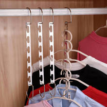 Colgador de ropa, organizador de armario, perchas de armario, ahorro de espacio, estante de secado de Metal, percha de almacenamiento 2024 - compra barato