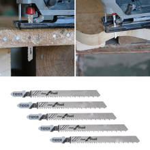 5pcs 4" Jig Saw Blade Cutter Plywood Plastic Chipboard Wood Cutting Woodworking Tool Accessory For Bosch Dewalt Makita Festool 2024 - buy cheap