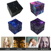 Mini cubo mágico de blocos para adultos, cubo mágico para alívio do estresse com velocidade sem limitação para crianças, brinquedo de cubo mágico para autismo 2024 - compre barato