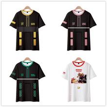 Camiseta de Anime de Demon Slayer para hombres y mujeres, camisa de Kimetsu no Yaiba, Tanjiro Kamado, Jersey informal, ropa 2024 - compra barato