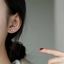 Simple Fashion Jewelry Women Fashion Crystal Stud Earrings For Girls Teens Lady Pendientes eh746 2024 - buy cheap