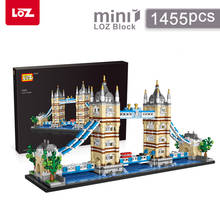 LOZ-MINI bloques de construcción de arquitectura clásica de fama mundial, colección de 1455 piezas, regalos para niños, juguete de exposición diy 1026 2024 - compra barato