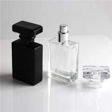 Botellas de Perfume vacías de vidrio de 30ml botella de Perfume recargable atomizador cuadrado con tamaño de viaje portátil 2024 - compra barato