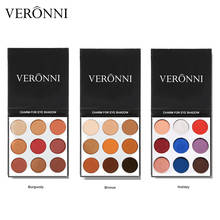 9 VERONNI Hot Makeup Eyeshadow Pallete Cores Pigmentadas Shimmer Matte Glitter Paleta de Sombra Make up Paleta maquillage 2024 - compre barato