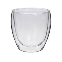Vasos de vidrio resistentes al calor para el hogar, taza de Kungfu de doble capa para té, café, leche, vaso de vidrio (250ML) 2024 - compra barato