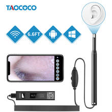Mini Ear Nose Otoscope Medical WIFI Endoscope Camera 5.5mm 2m Endoscope Waterproof Soft Cable Borescope Inspection Camera 2024 - buy cheap
