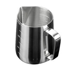 New 350ml, 600ml, 900ml Espresso Coffee Milk Frothing Pitcher, w/ Scale Stainless Steel 2024 - buy cheap