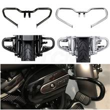 Barra parachoques de carretera para motocicleta, protector de motor picado para Harley Touring Road King Street Glide FLHX Special FLHRXS 2014-2020 2019 2024 - compra barato