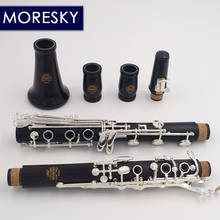 bohem System Ebony clarinet France G Tune clarinet Grenadilla silver plated keys MORESKY M301 2024 - buy cheap