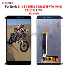 For Nokia 6.1 6 II 2018 6 2th 2018 LCD Display Touch Screen Digitizer Assembly For Nokia 6.1 TA-1045 TA-1050 lcd Replacement 2024 - buy cheap