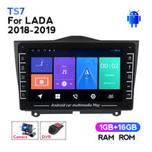 Mekede reprodutor de vídeo multimídia do carro para lada grangrangrangranta cross radio 2018 2019 dvr back up câmera usb android gps 2 din navi 2024 - compre barato