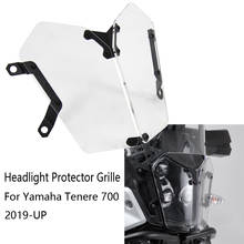 Motocicleta farol guarda protetor capa para yamaha tenere 700 2019-up 2024 - compre barato