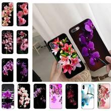 Orchid Flowers Phone Case for iphone 13 11 8 7 6 6S Plus 7 plus 8 plus X XS MAX 5 5S XR 12 11 Pro max se 2020 Funda Cover 2024 - buy cheap